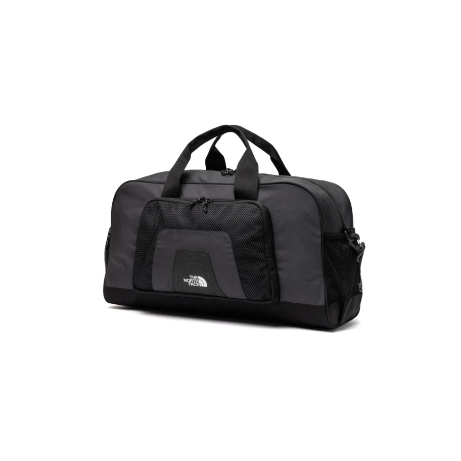 -(B010)-THE NORTH FACE Y2K DUFFEL BAG 40L 防潑水 大容量旅行袋 行李袋 背提兩用-NF0A87GK 黑灰(KT0)