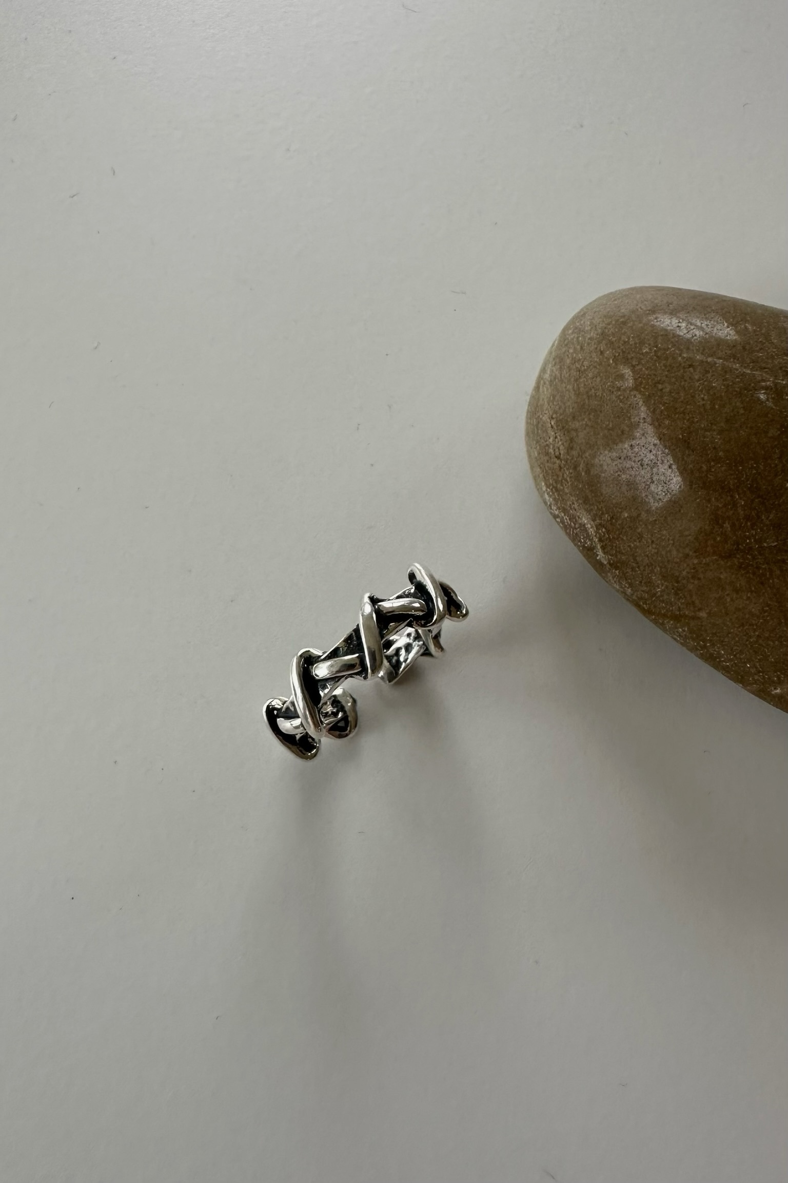 純銀編織戒指💍（必買）