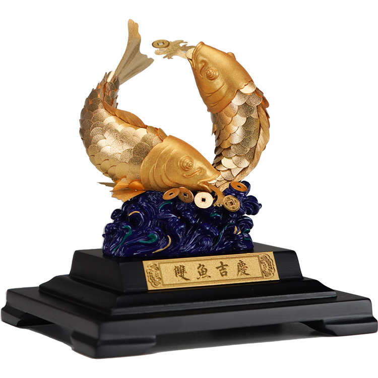 鹿港窯禮品館|雙魚吉慶