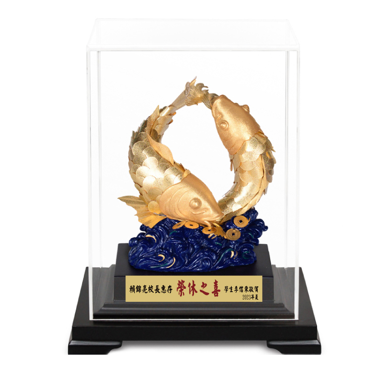 鹿港窯禮品館|雙魚吉慶