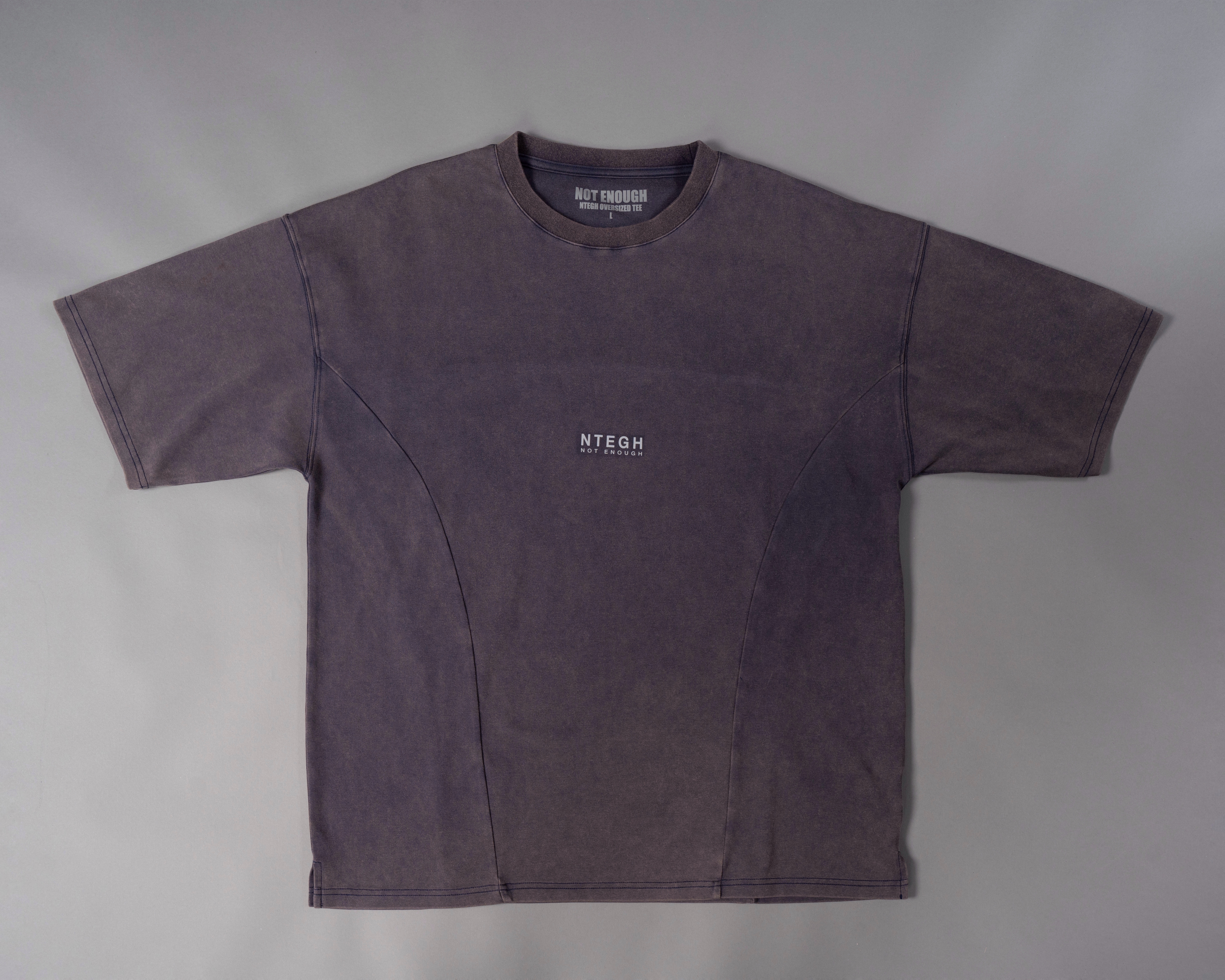 NOT ENOUGH Unleash Washed Oversize Tee