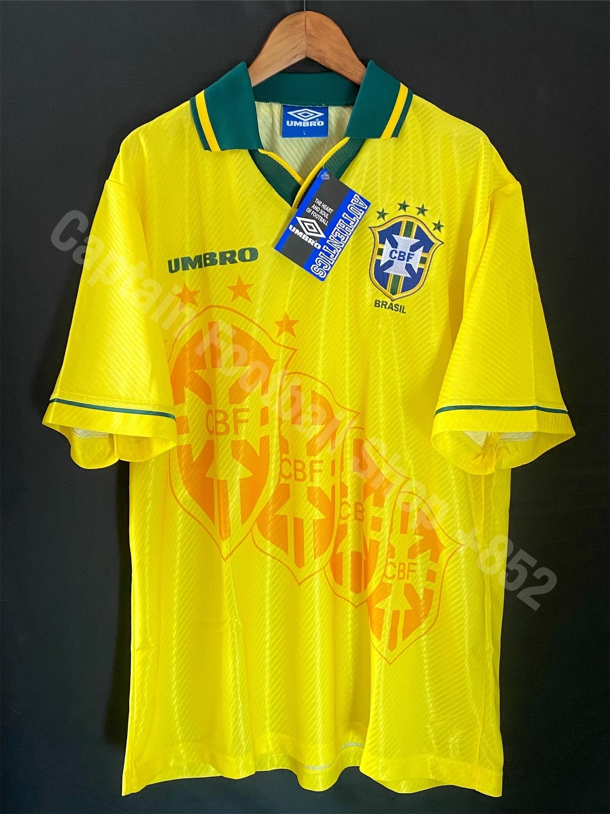 (全新有牌) 巴西 1994-1996 Umbro 主場球衣