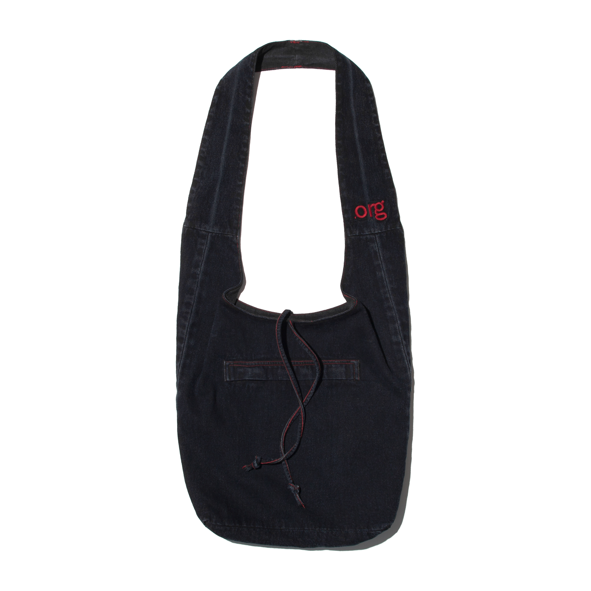 nul1.org / Luup Denim Bag - Black (nu-B03)