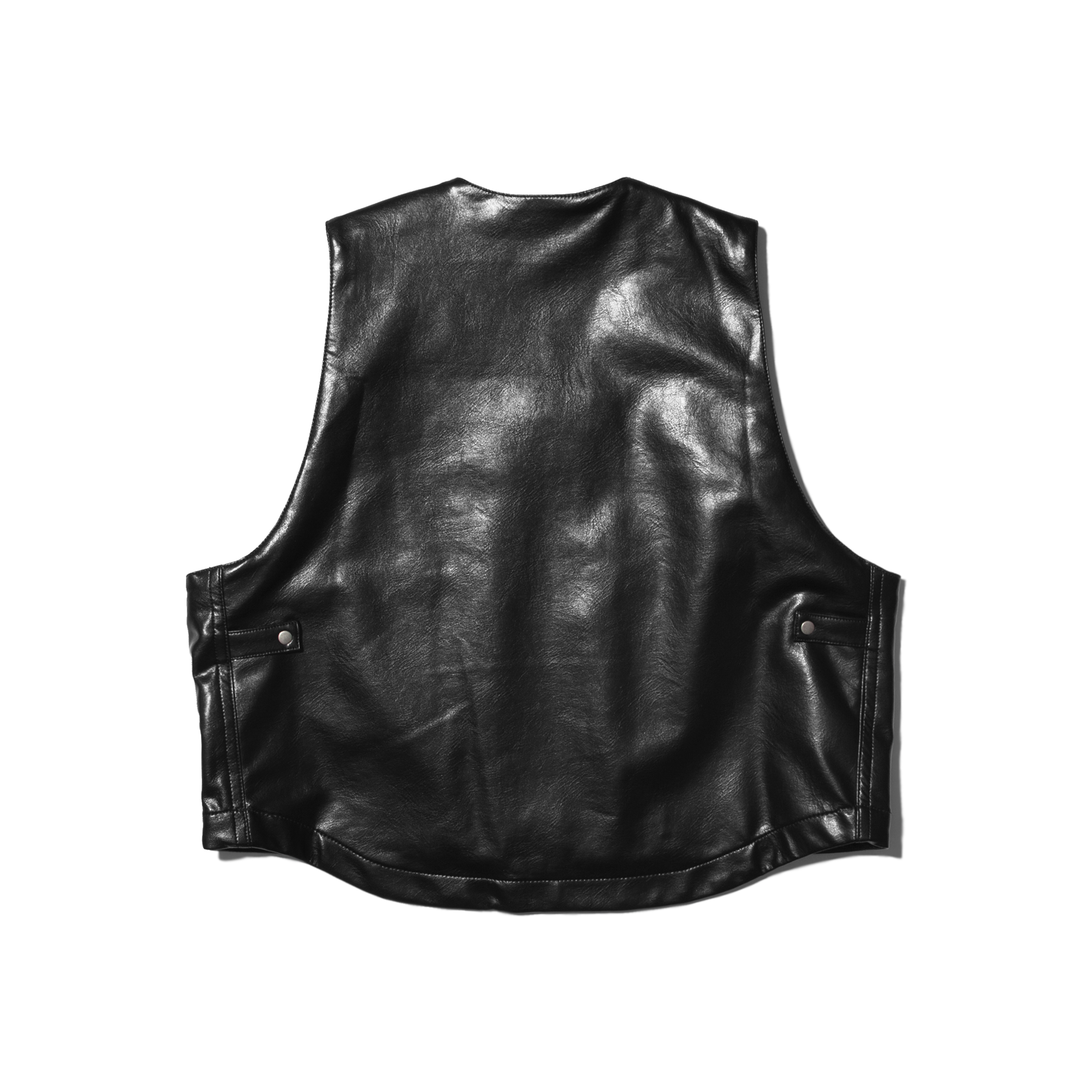 nul1.org / Pete Leather Vest - (nu-S05)