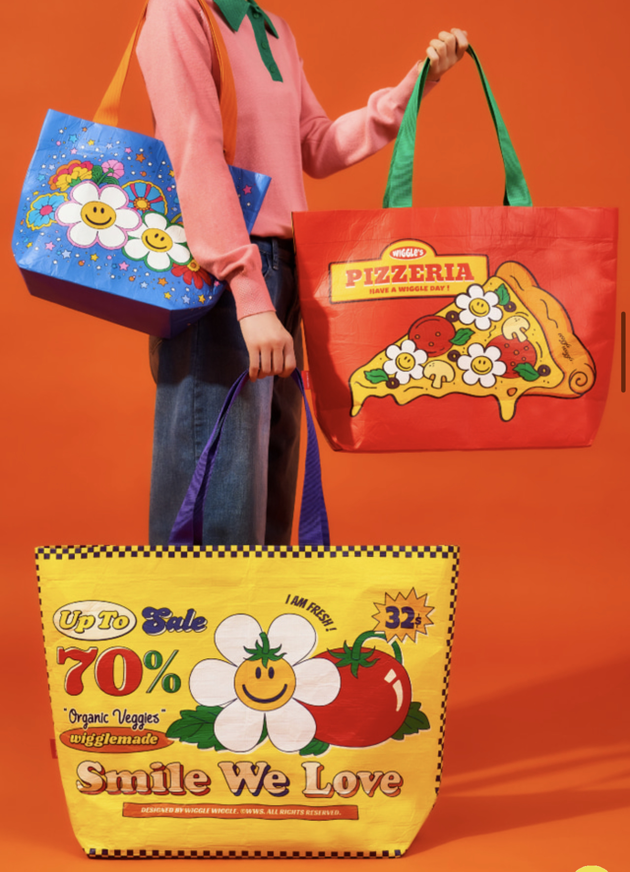 WIGGLE 環保袋 S/M/L