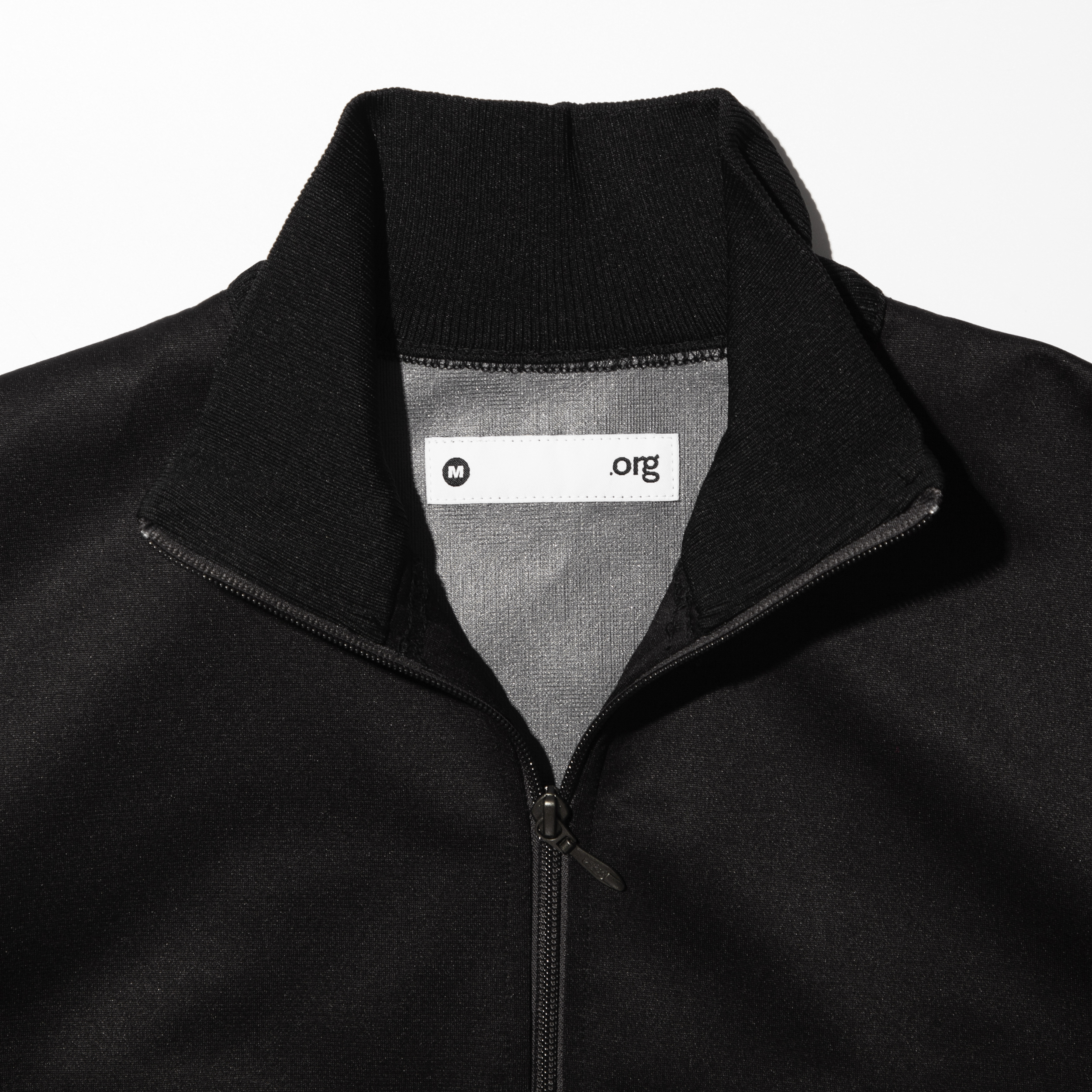 nul1.org / 1K Track Jacket - Black  (nu-J06)
