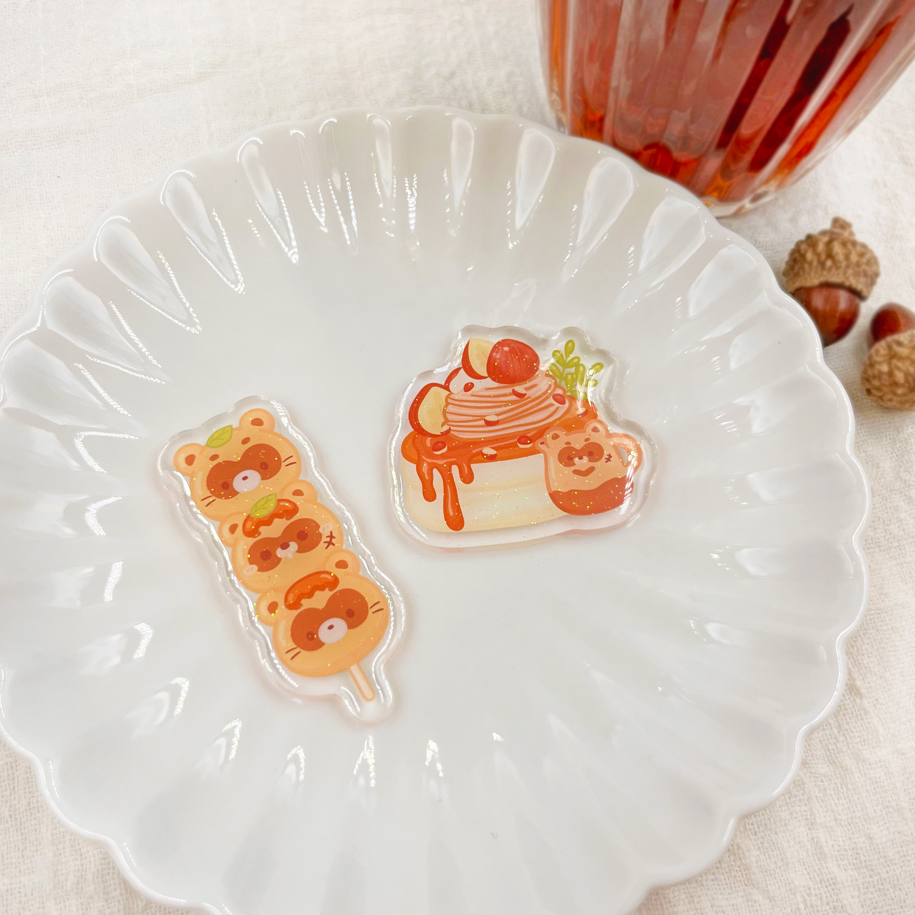 【現貨/全套販售】無所侍侍-SWEET甜點屋系列 壓克力磁鐵 (全6款)