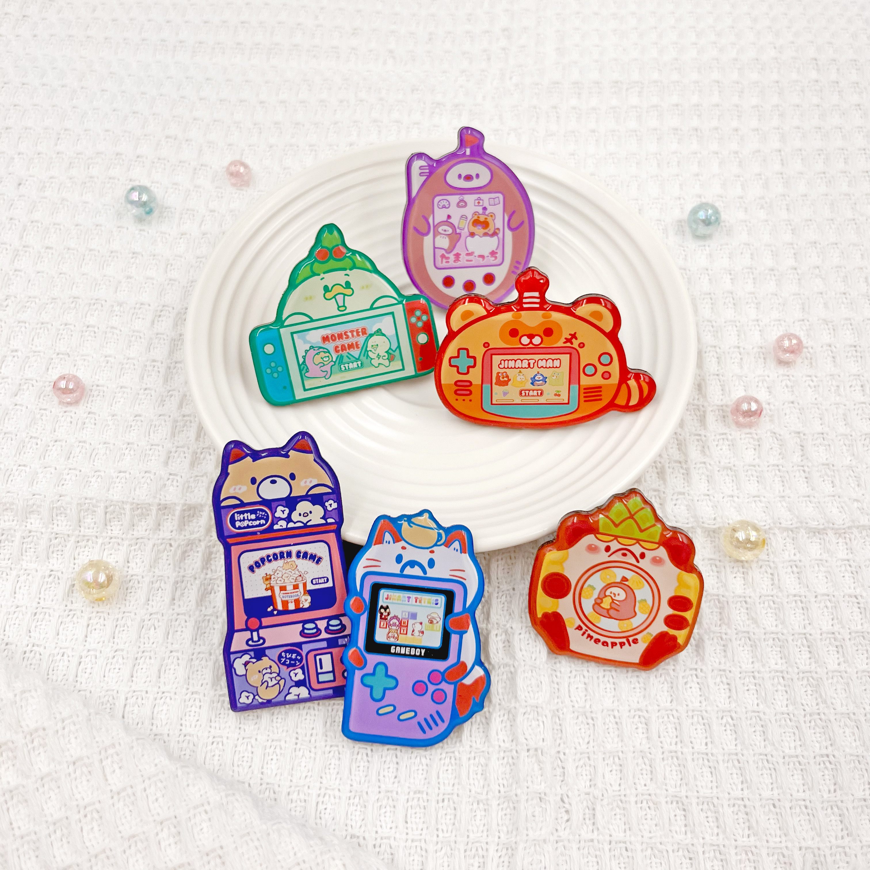 【現貨/全套販售】JINART-電玩系列 壓克力磁鐵 (全6款)