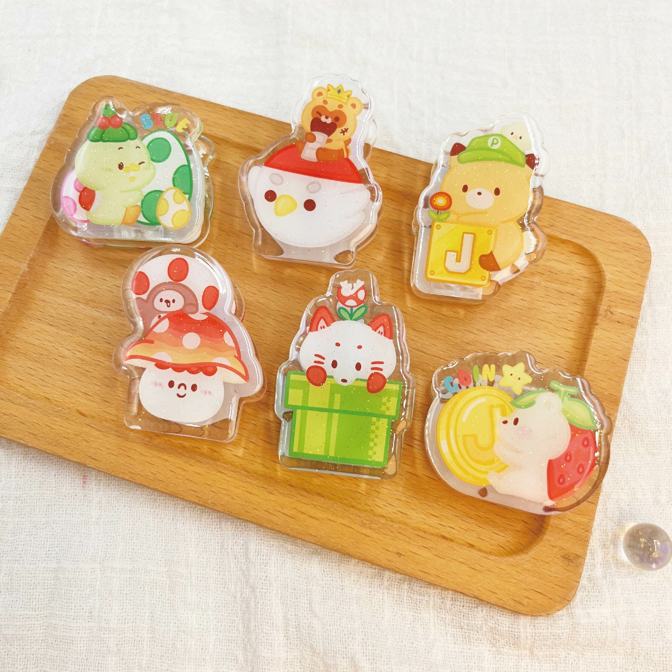 【現貨/全套販售】SUPER JINART- 壓克力夾 (全6款)