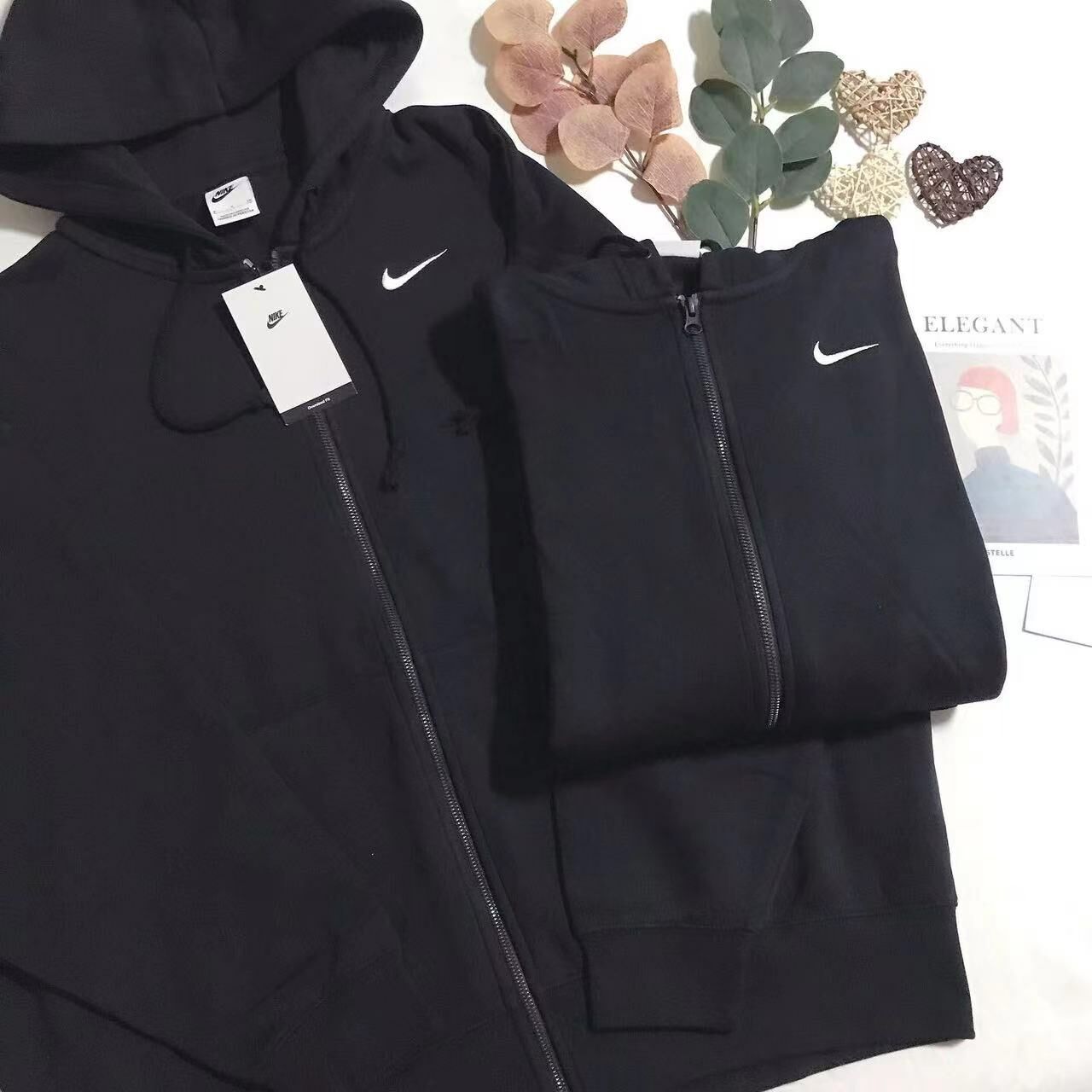 🇯🇵日本代購 NIKE SMALL LOGO ZIPUP HOODIES