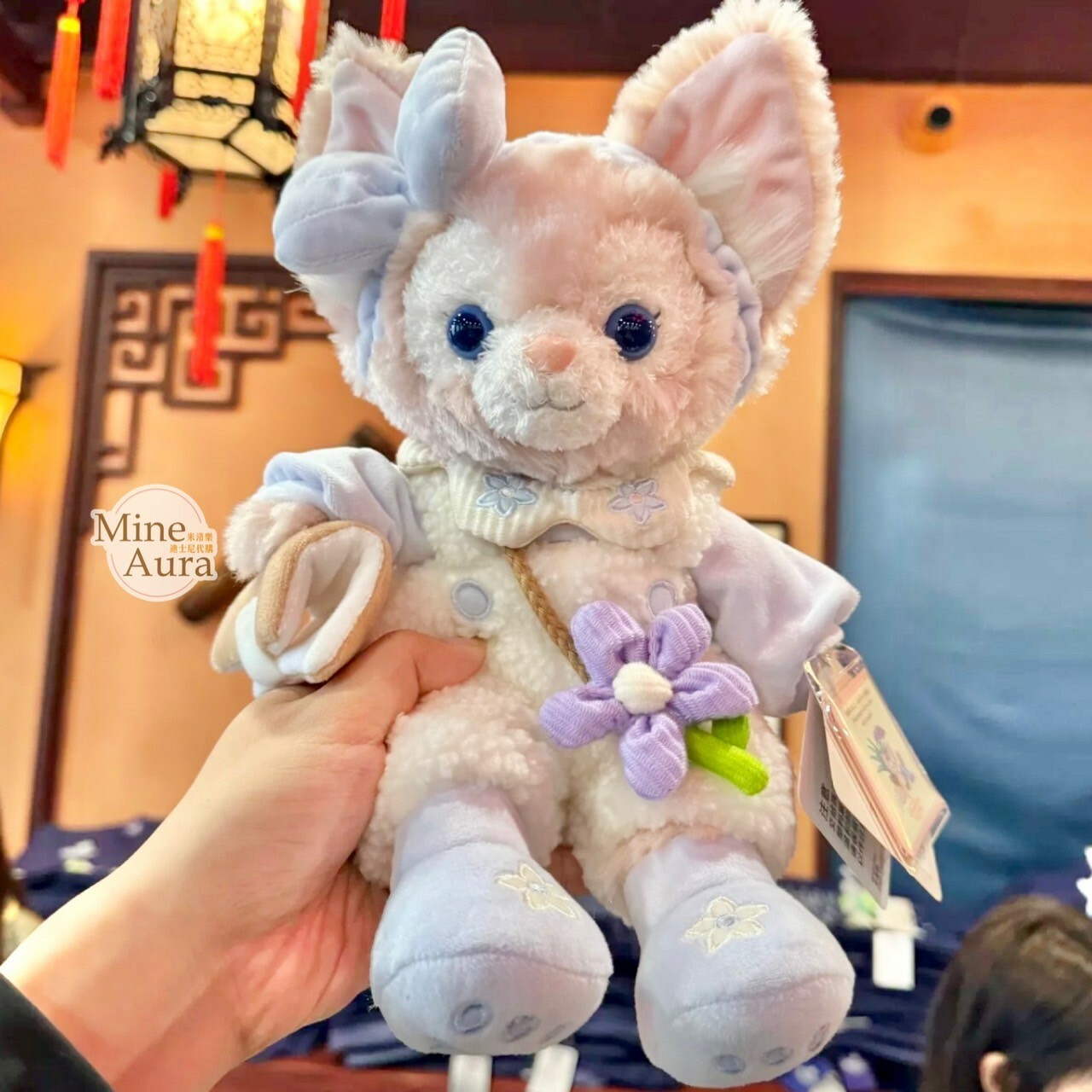 達菲懶懶在一起系列 玲娜貝兒 Lina bell SS號 娃娃 玩偶 -上海迪士尼樂園