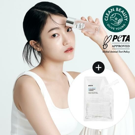 《olive young連線》ROVECTIN Aqua / Hydration Hyaluronic Essence 180mL Special Set (+ 120mL Refill)