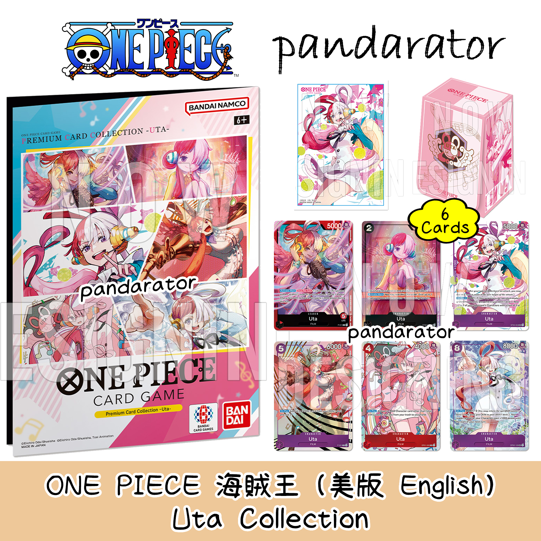 one piece card game premium card collection uta Japanese  Eclipse Games Pty Ltd Captured in a crystal Premium Card Collection Live Action