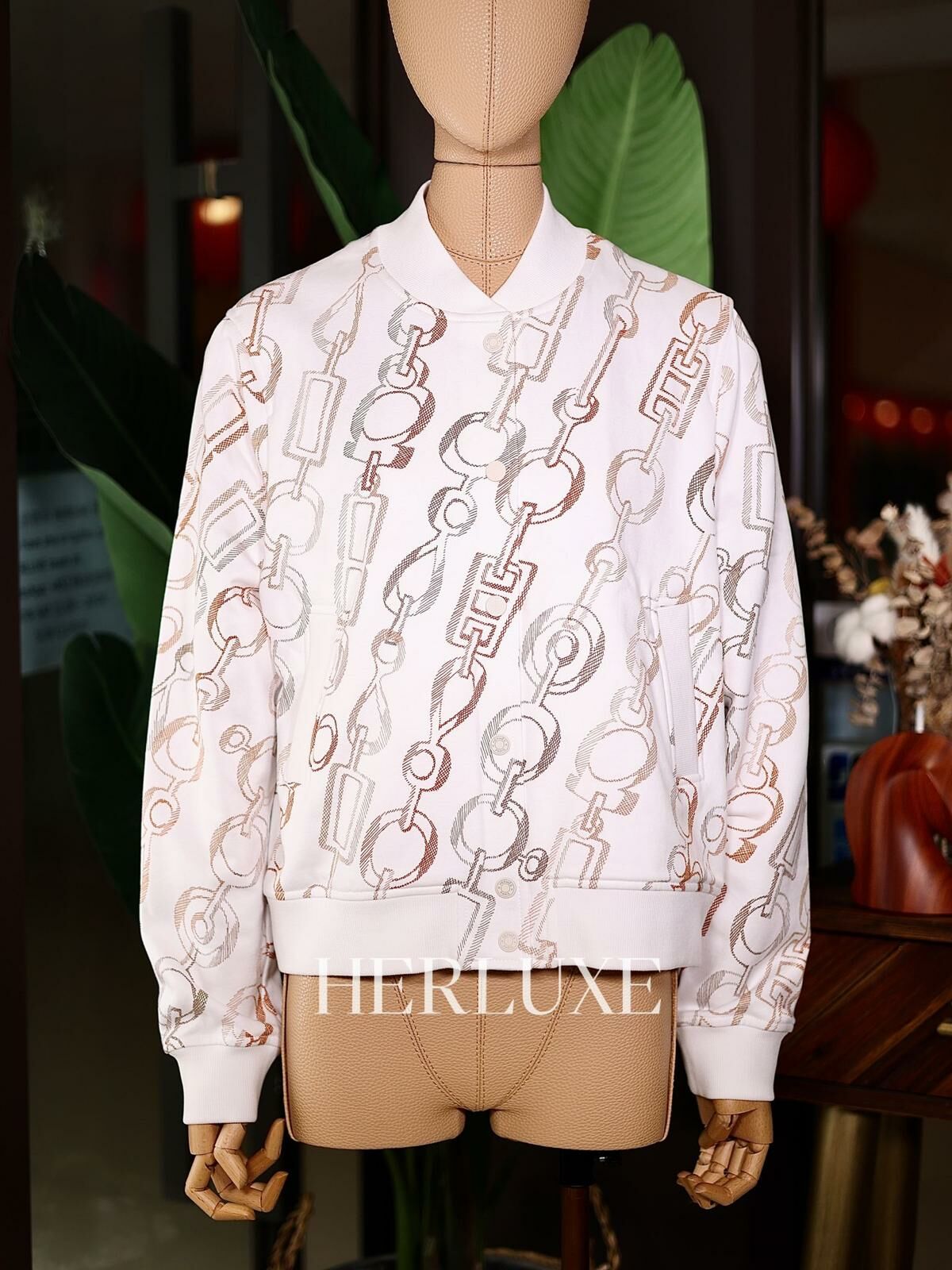 Blouson Inspiration teddy 90 blanc