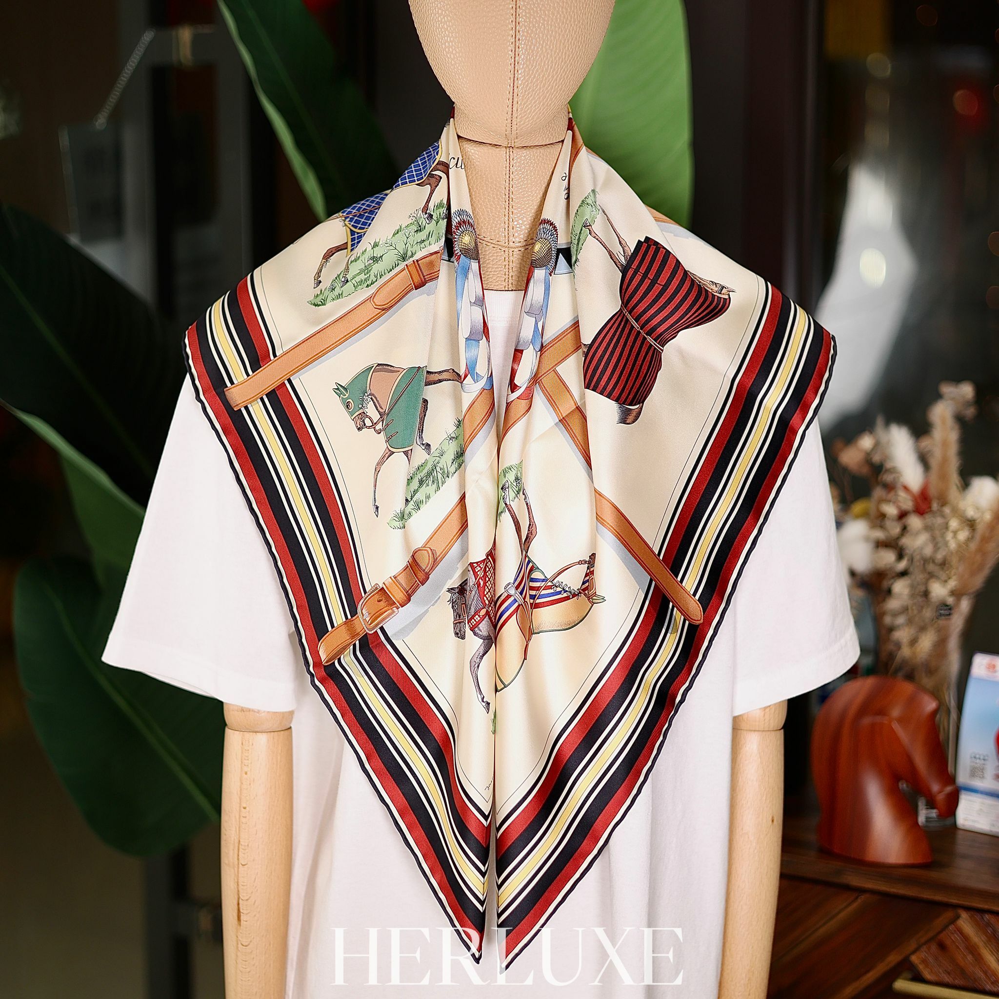 Scarf 100% soie 90 x 90cm