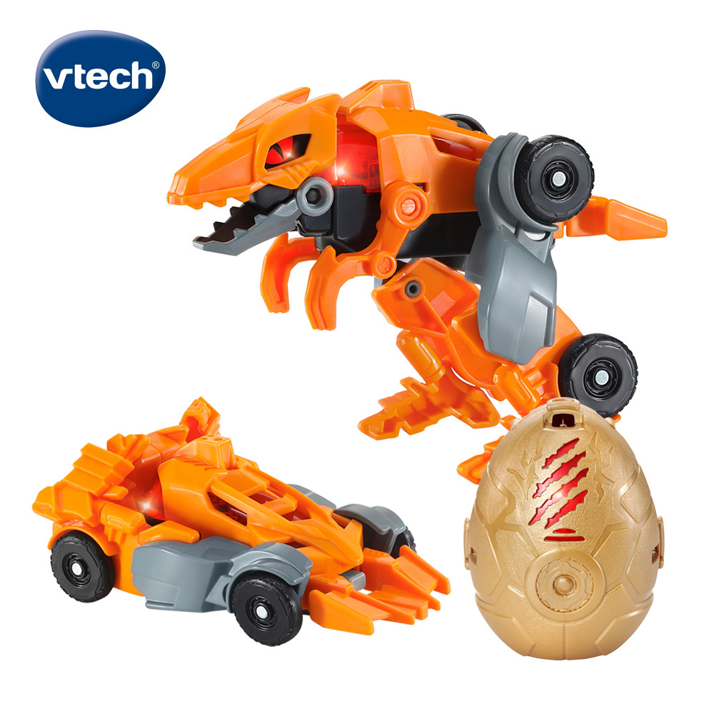 Vtech 3合1聲光DIY變形恐龍車 2入組
