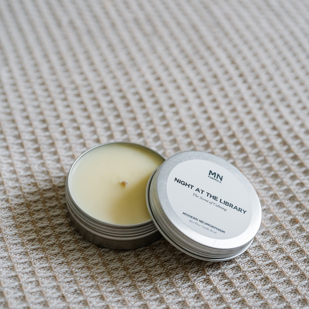 MN formula,Night at the Library,圖書館之夜,旅行香氛蠟燭,50ml