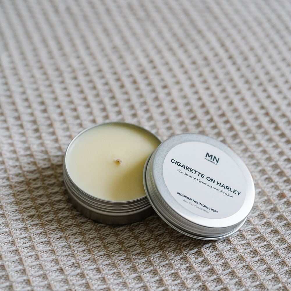 MN Formula,Cigarette on Harley,哈雷上的菸,旅行香氛蠟燭,50ml