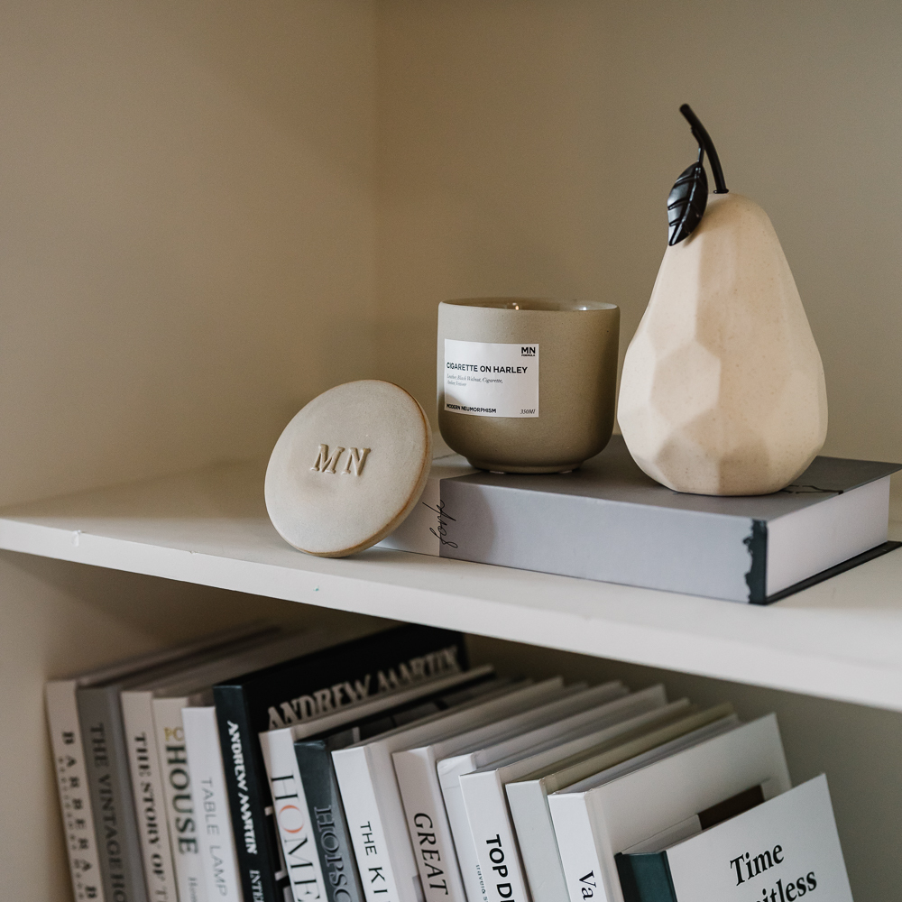 MN Formula,Cigarette on Harley,哈雷上的菸,陶瓷香氛蠟燭 L ,350ml