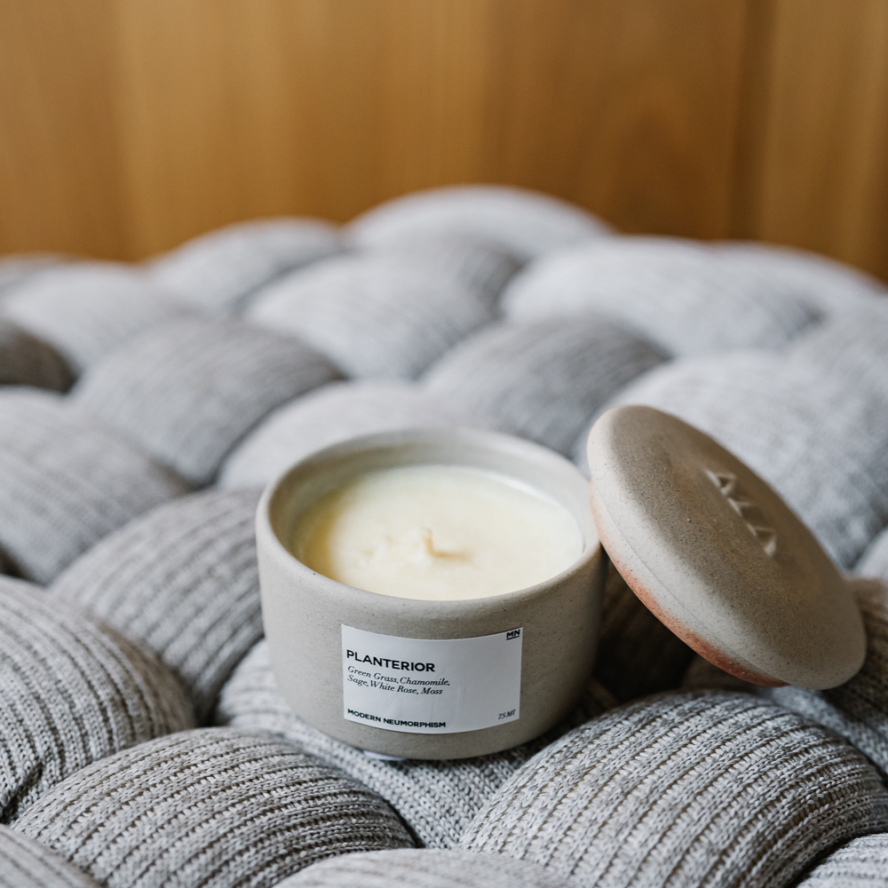 MN Formula,Planterior,綠植空間,陶瓷香氛蠟燭 M ,75ml