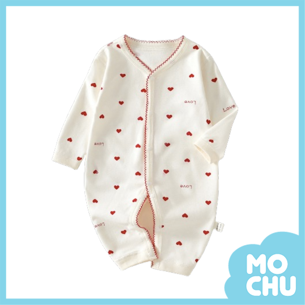 滿滿愛心長袖連身衣(二色)