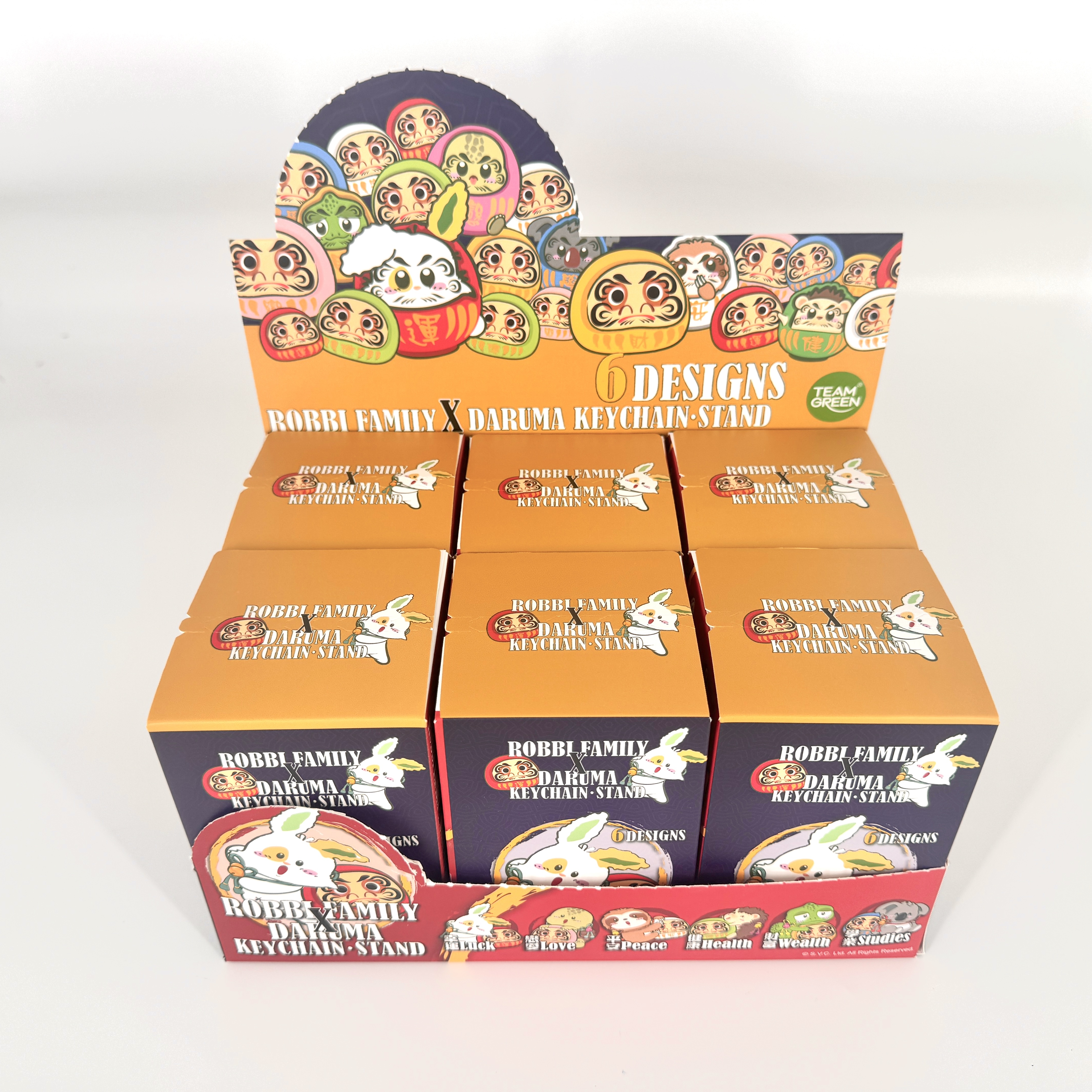 Robbi x Dharma - Keychain Blind Box  (1pc)