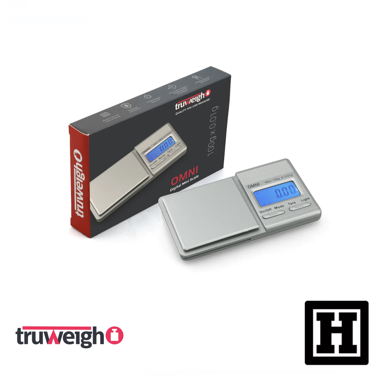 Truweigh Omni Scale 基本型 電子秤「上限100g」