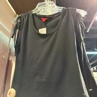 [S] GUESS KENNY TANK,JET BLACK, QBYP13K9TJ0 (SGU410)