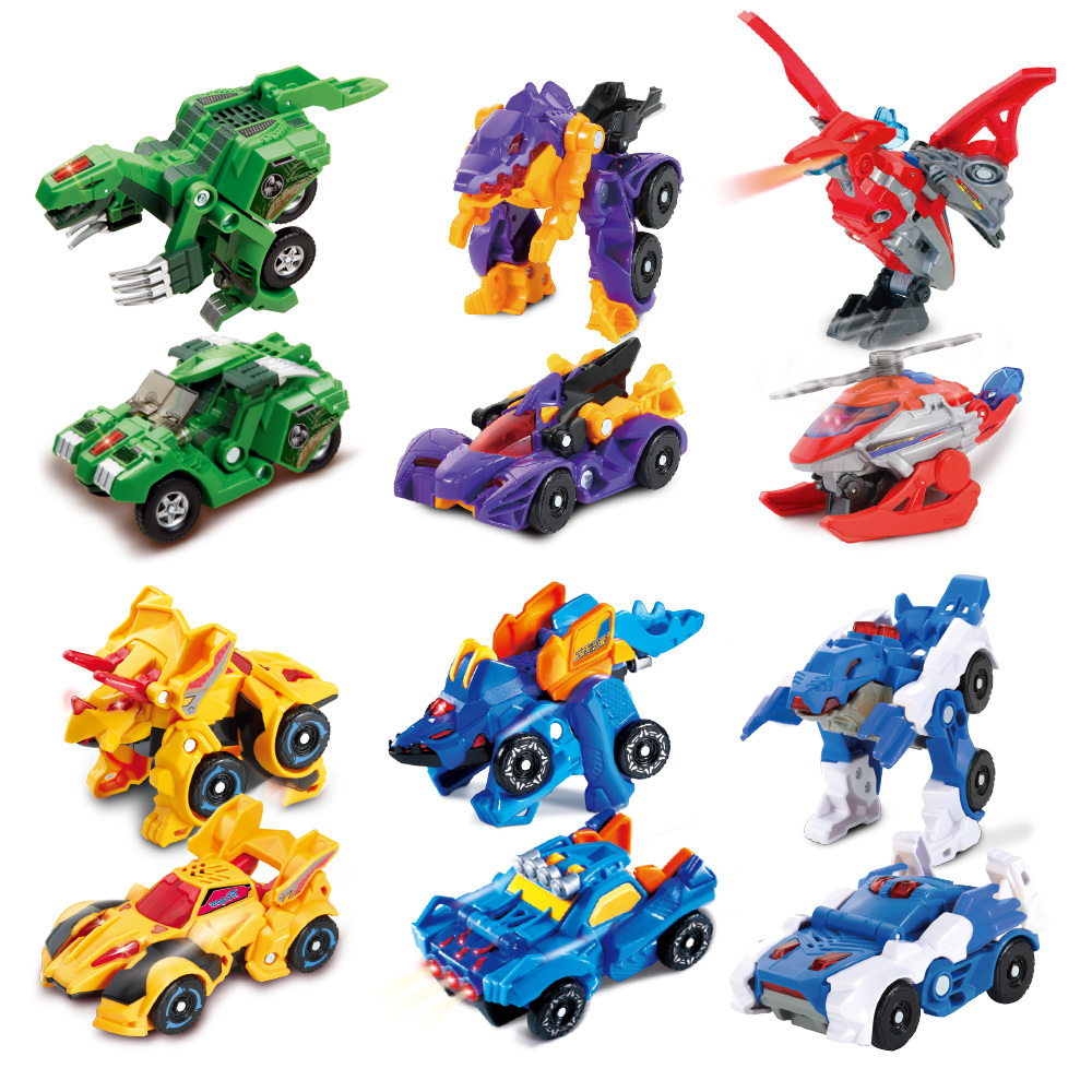 Vtech 聲光變形恐龍車 2入組