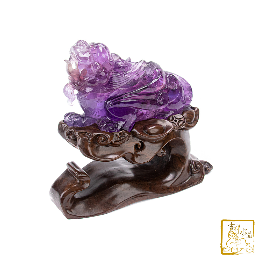 紫水晶貔貅670g 財富貴人【吉祥水晶專賣店】