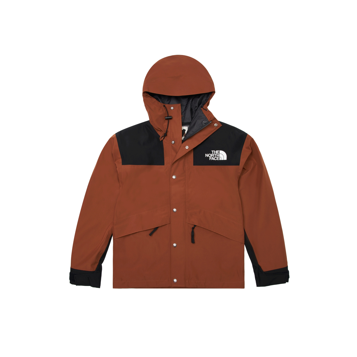 -(B7c02)-THE NORTH FACE M RETRO 1986 FUTURELIGHT MOUNTAIN JACKET 透氣防水 連帽外套 防潑水 衝鋒衣-NF0A5J5N 咖啡色(QHO)