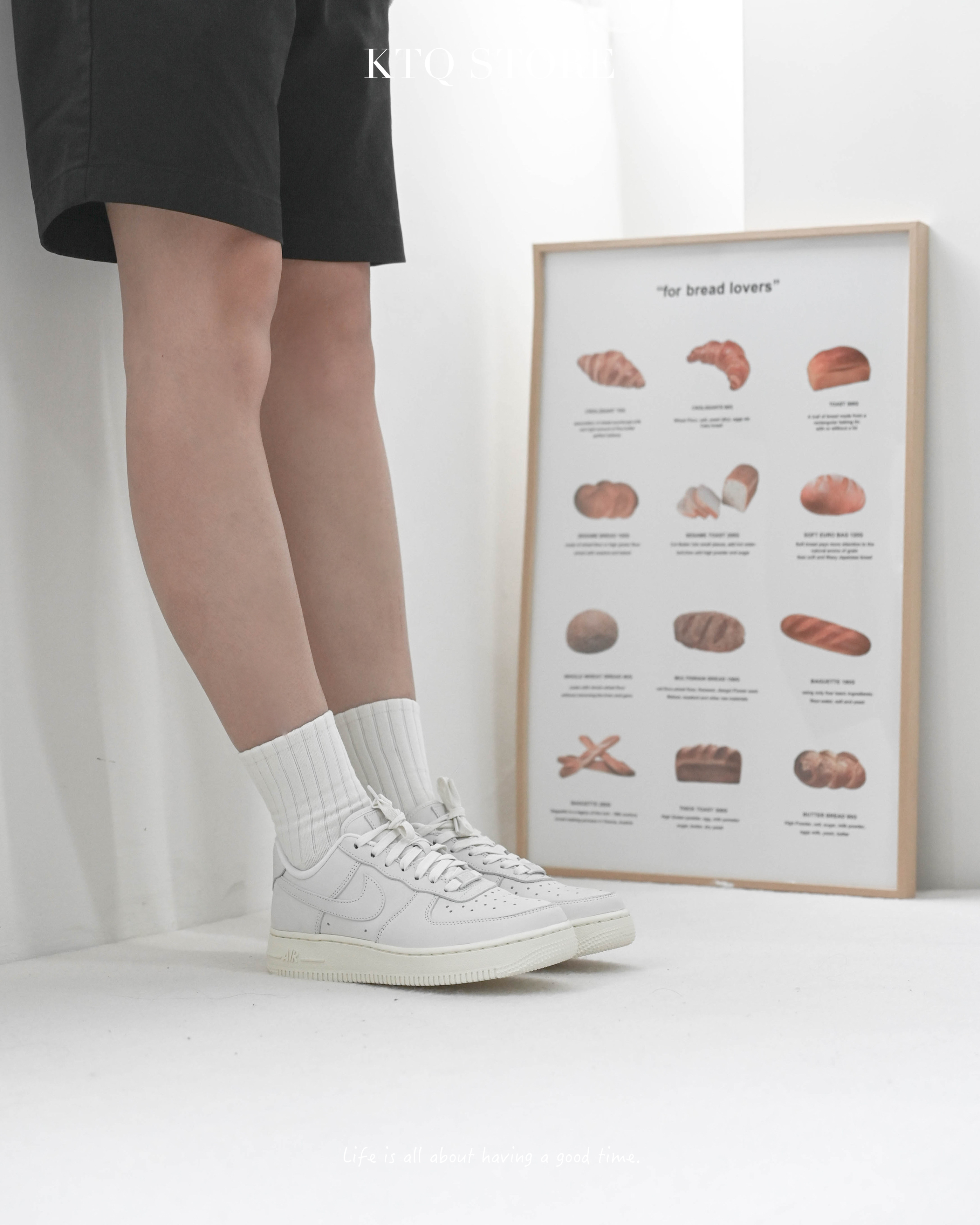 KTQ STORE ‧Air Force 1 Summit White 白奶油 DR9503-100