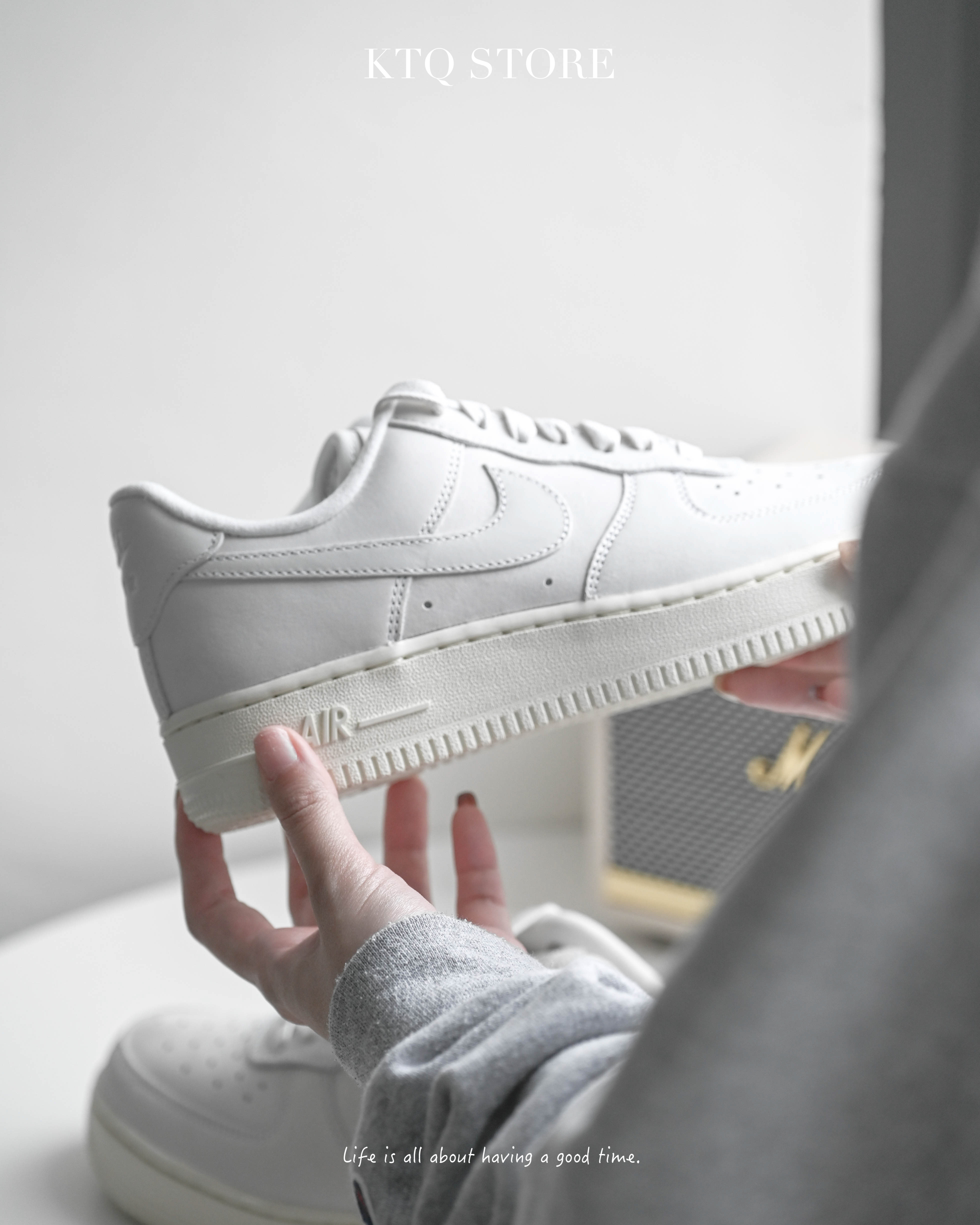 KTQ STORE ‧Air Force 1 Summit White 白奶油 DR9503-100