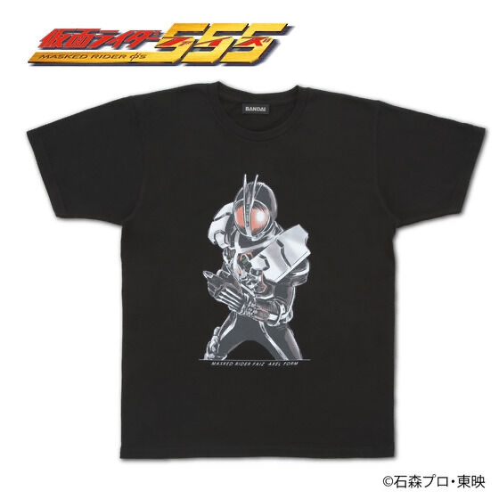 Pbandai 預訂2024/3月 仮面ライダーTシャツ　ナチュラルシリーズ第2弾（仮面ライダーファイズ　アクセルフォーム）