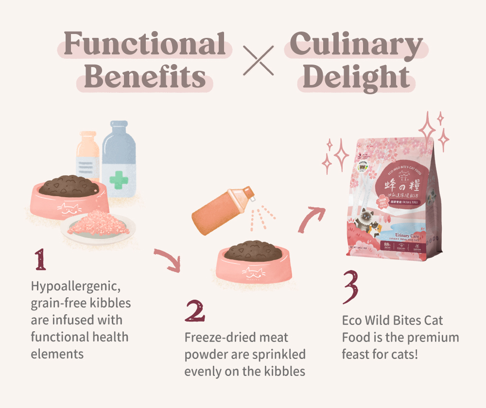 Taiwan's first eco-friendly cat food