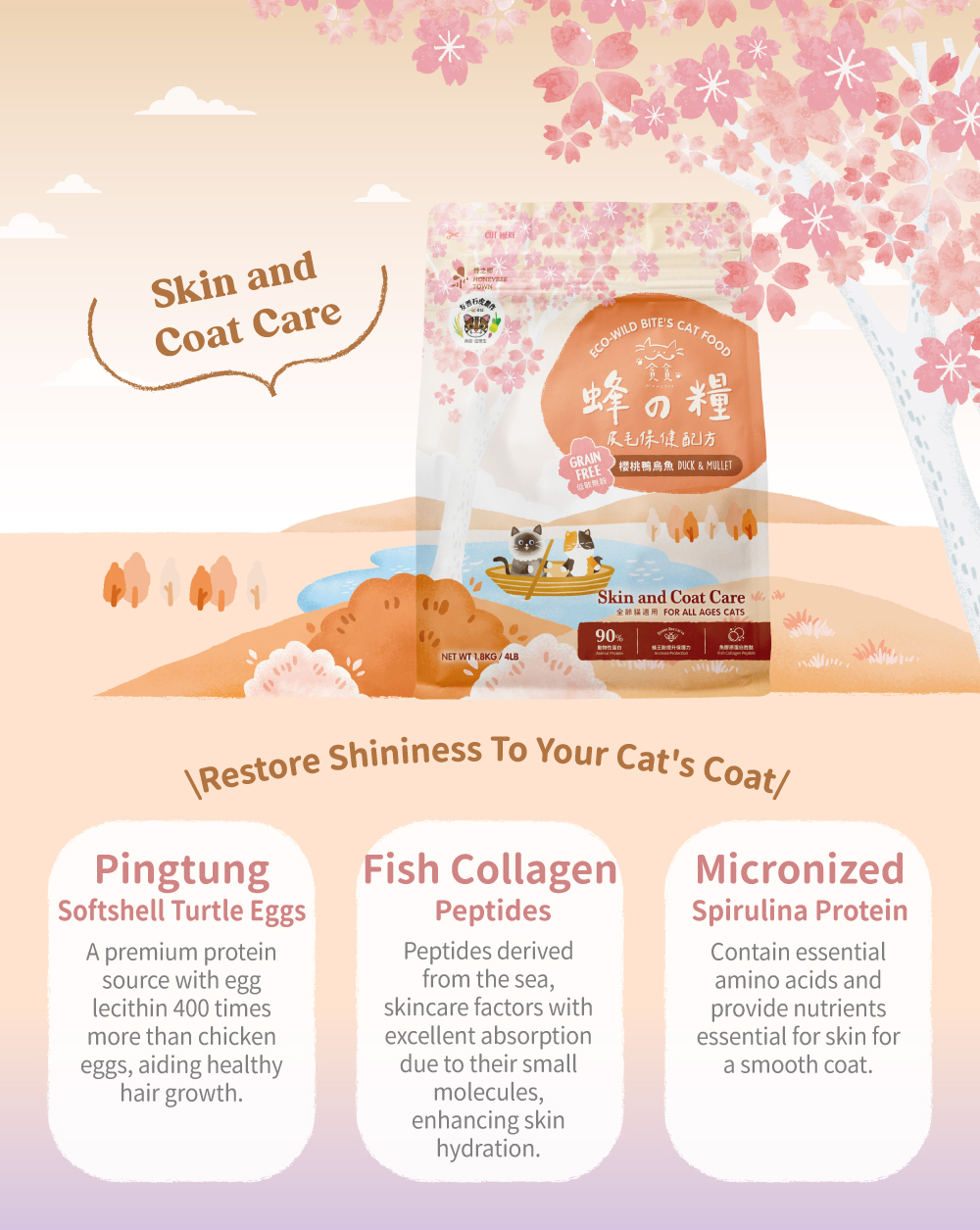 Taiwan's first eco-friendly cat food