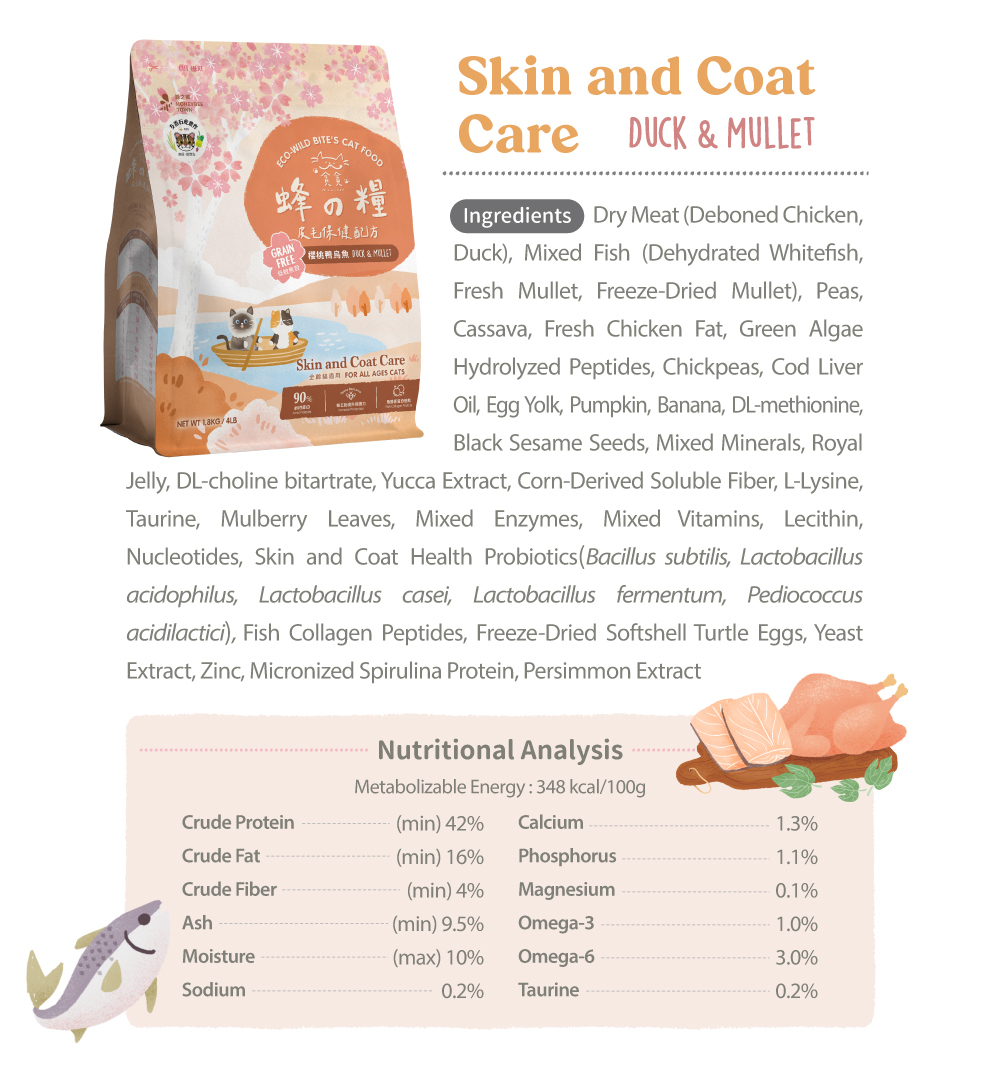 Taiwan's first eco-friendly cat food