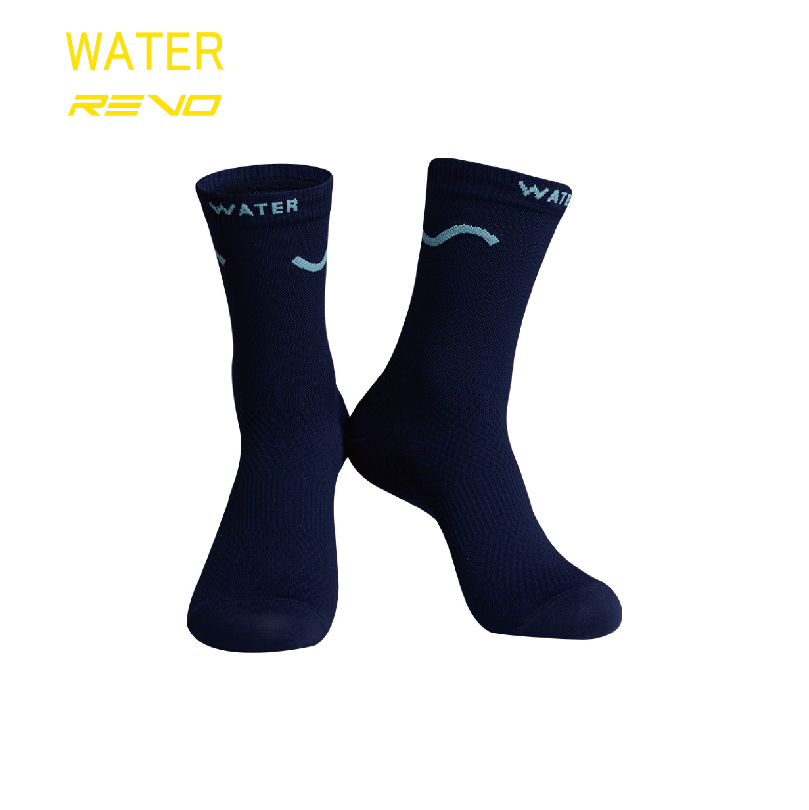 24.WATER深藍棉襪