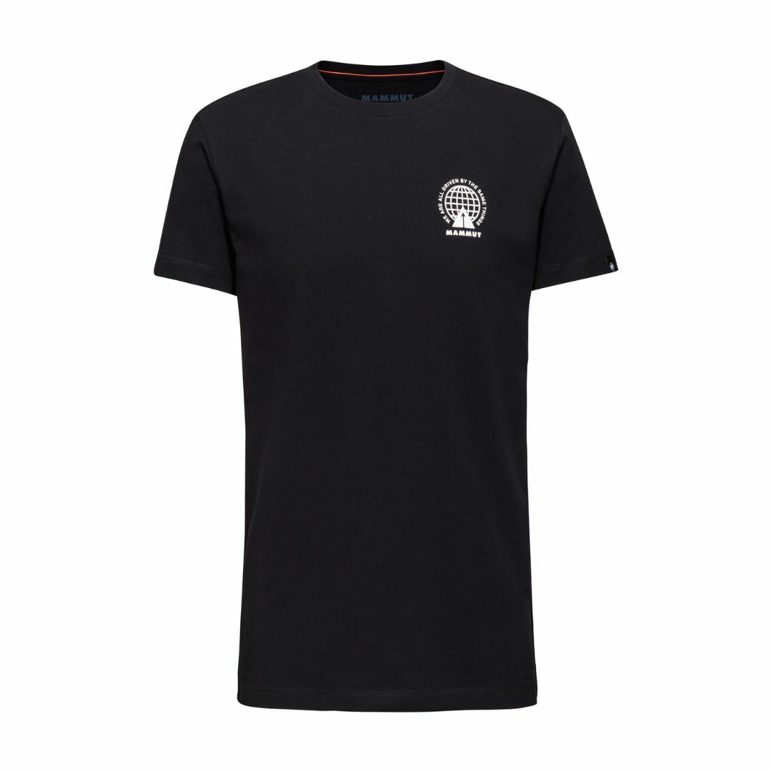Mammut T-shirt/男 Massone T-Shirt Emblems 黑 (M1017052020001)
