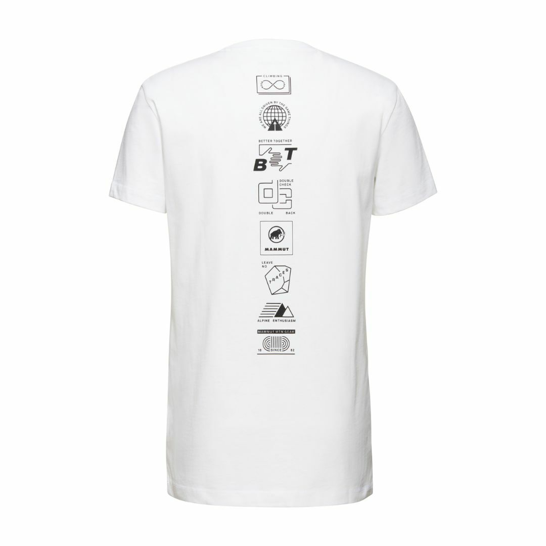 Mammut T-shirt/男 Massone T-Shirt Emblems 白 (M1017052020243)