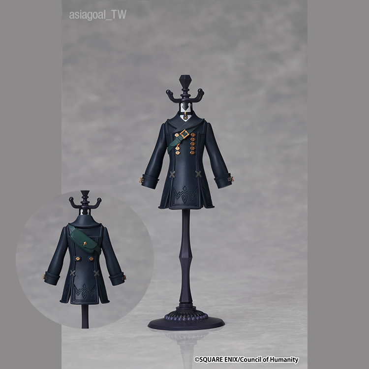 elCOCO 尼爾: 自動人形 Ver1.1a 衣服飾品架 9S (全高約10CM)