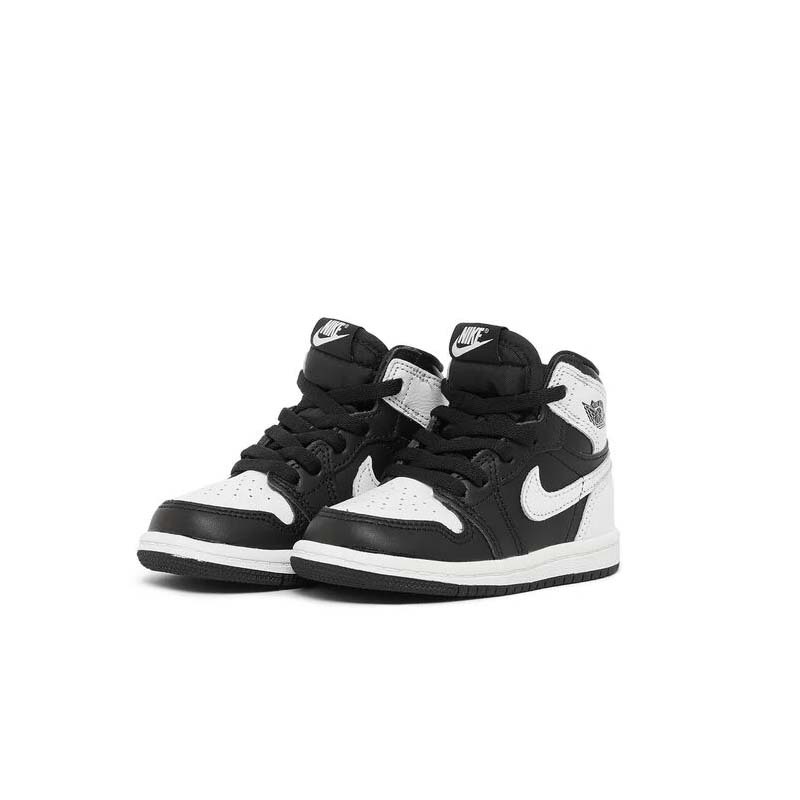 Air Jordan 1 Retro High OG TD "Black White" 反向熊貓 黑白 小童 FD1413-010 [台灣現貨]