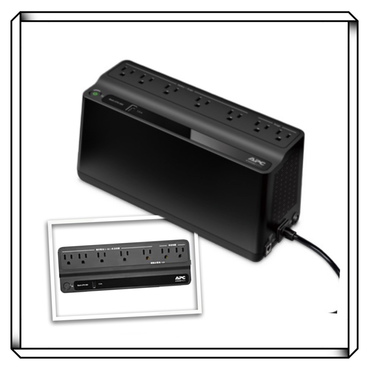 APC Easy UPS 家庭網路用UPS 離線式 650VA 360W BN650M1-TW