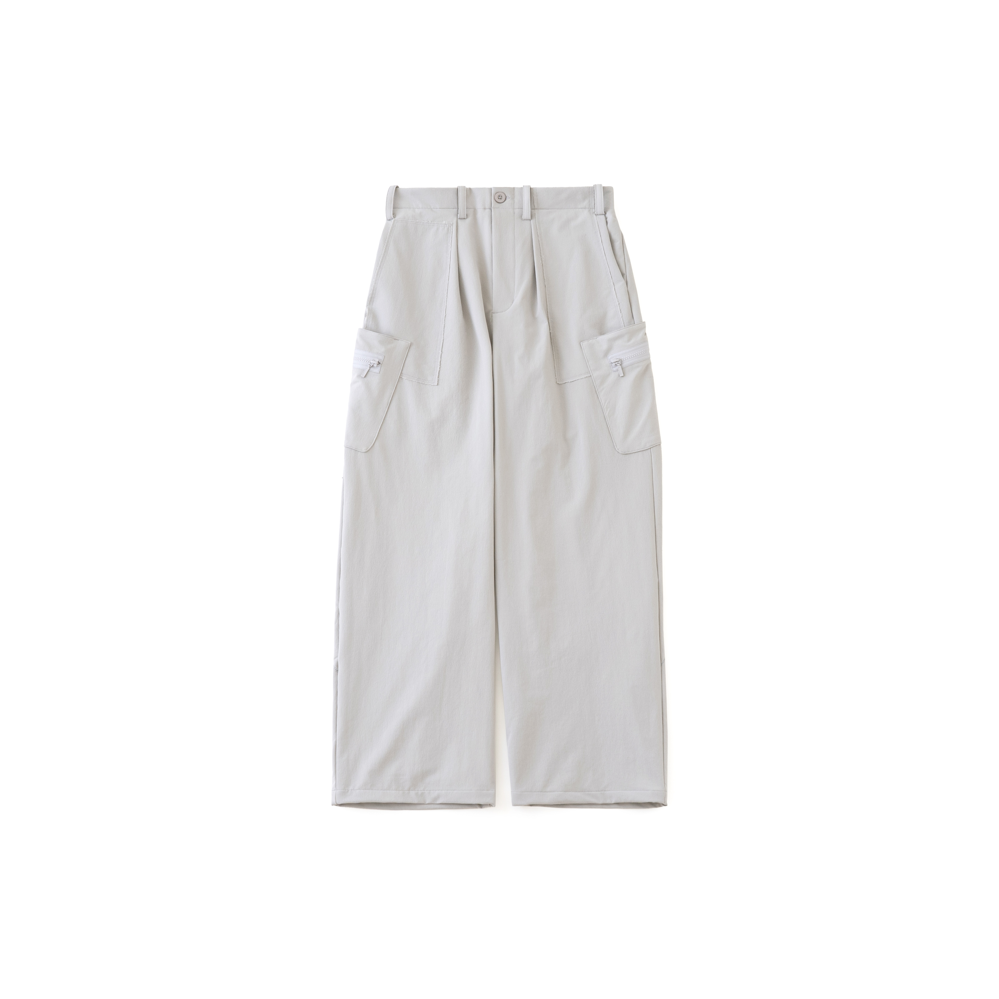 MELSIGN - February Zip Pocket Trousers - Ivory