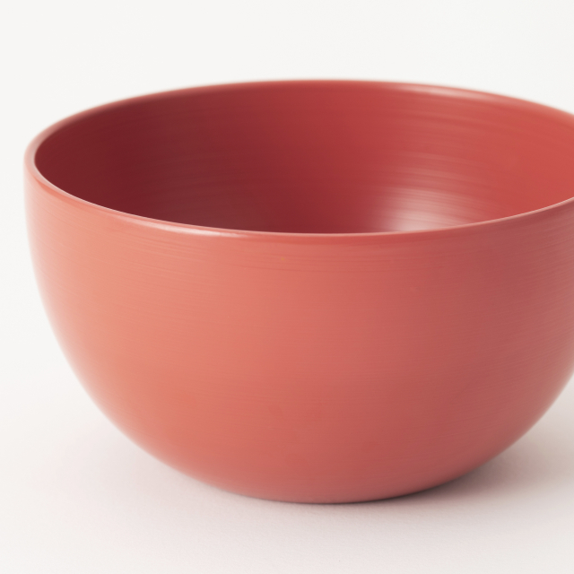 中川政七-RIN&CO. 越前硬漆碗 / S / 紅02