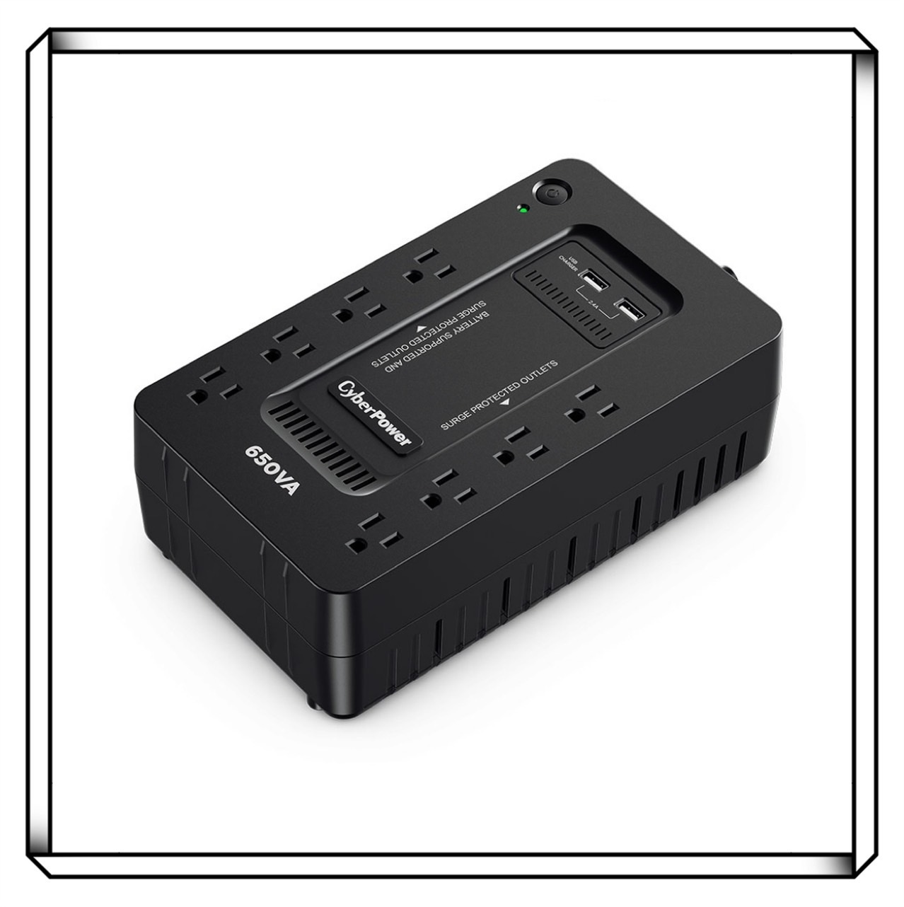 CyberPower 650VA 375W 離線式不斷電系統 UPS CP650HGa