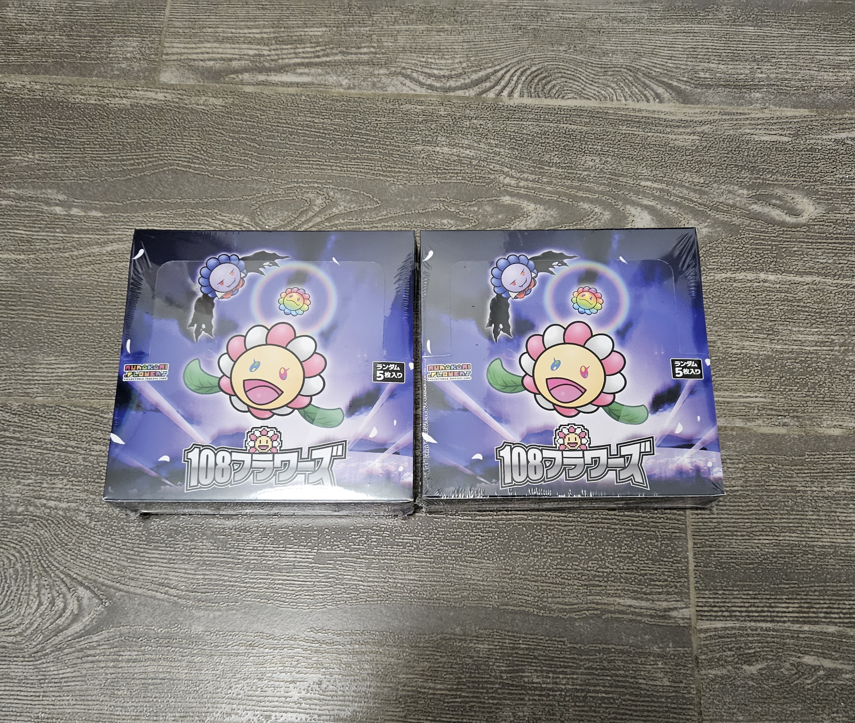 現貨- 日版村上隆卡108花花原盒  108Flowers Card