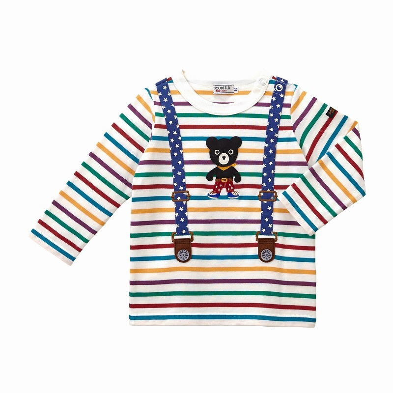 DB吊帶圖案長袖T卹