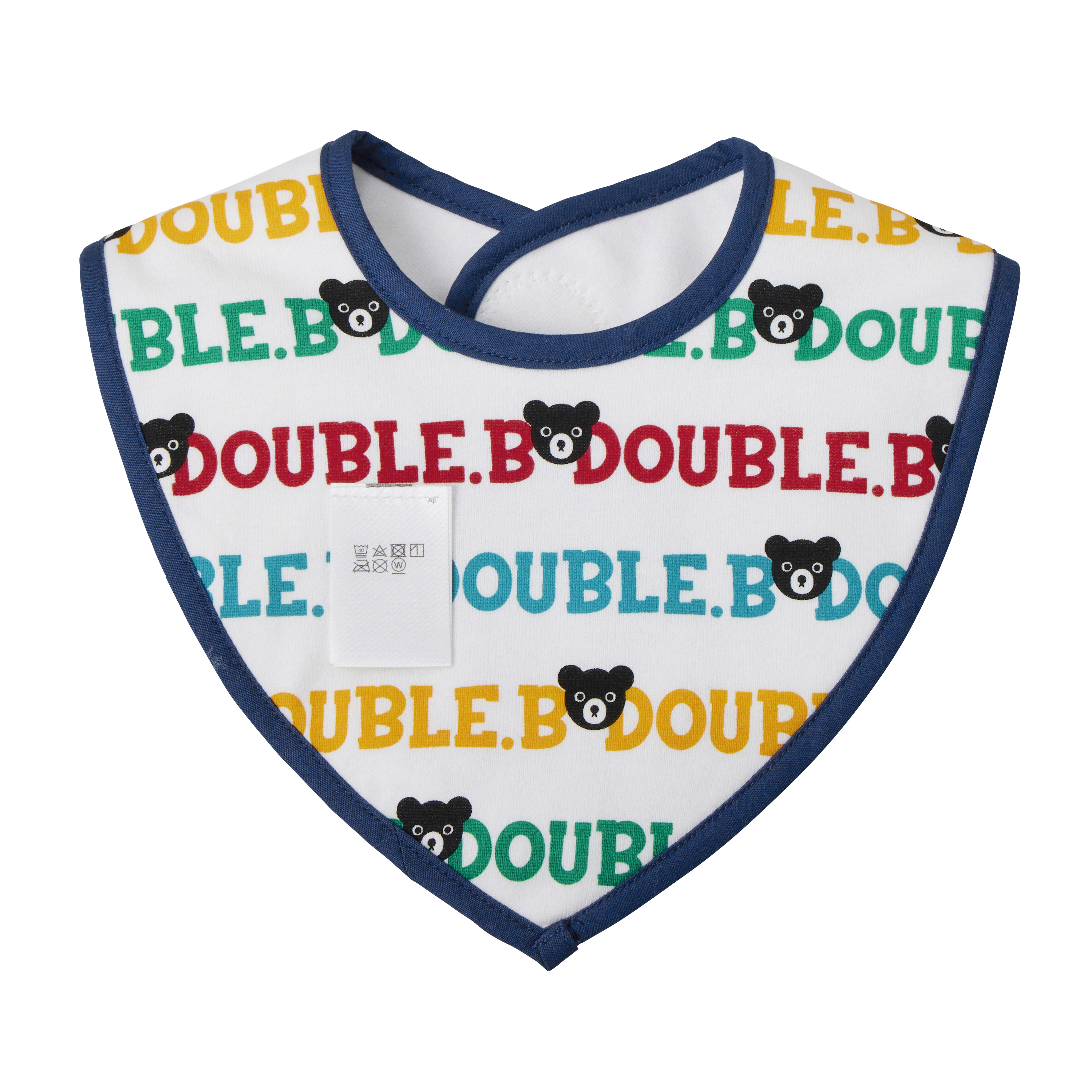 DB黑熊雙面圍兜