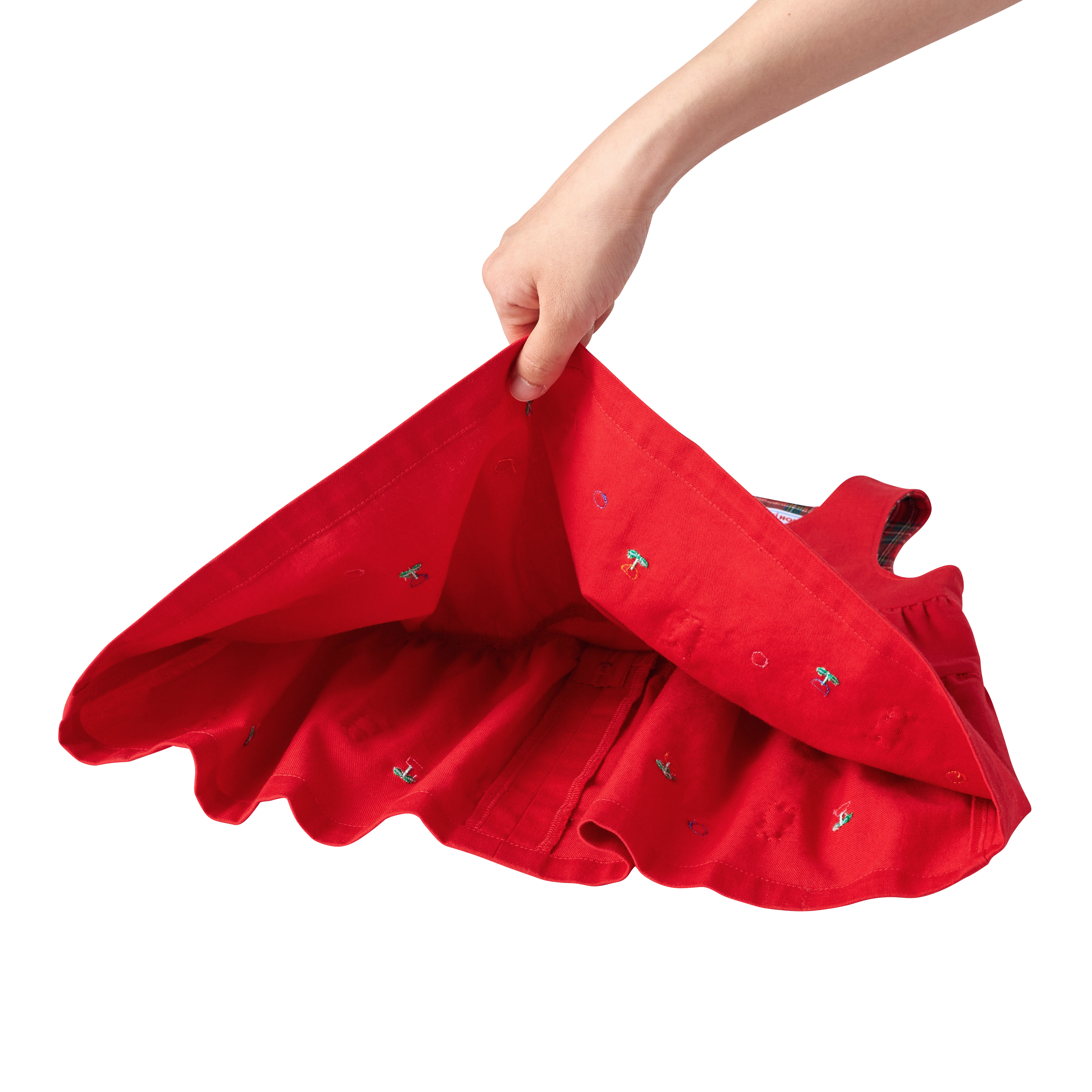 MH兔花刺綉背心裙